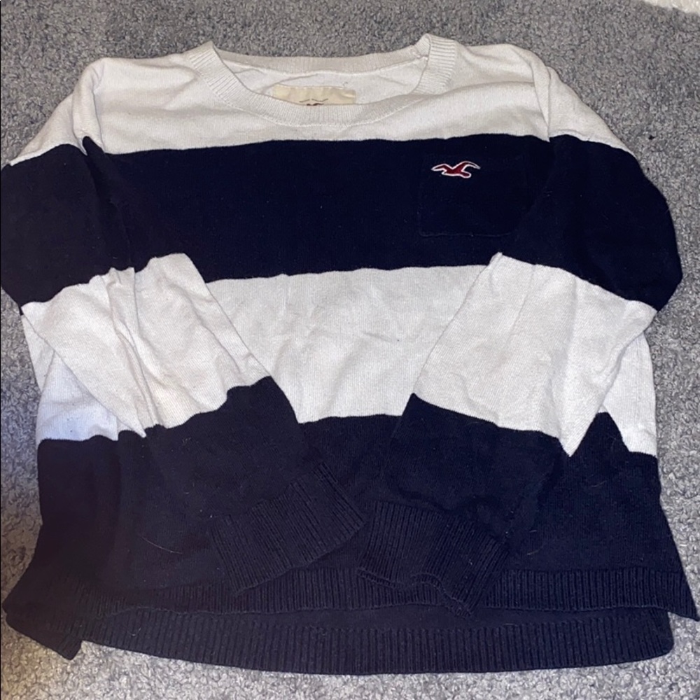 Hollister striped sweater